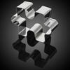 Keksausstecher in Puzzleform, Sandwich-Ausstecher aus Edelstahl für Kinder und Erwachsene