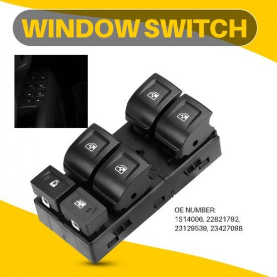 

For GMC 3500 Sierra 2015- Power Window Master Control Switch Driver 23129539