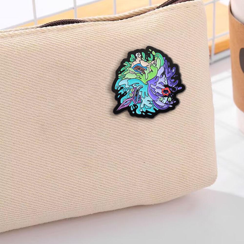 Krumm & Oblina Monster Enamel Pin - Mix-and-Match Animation Badge