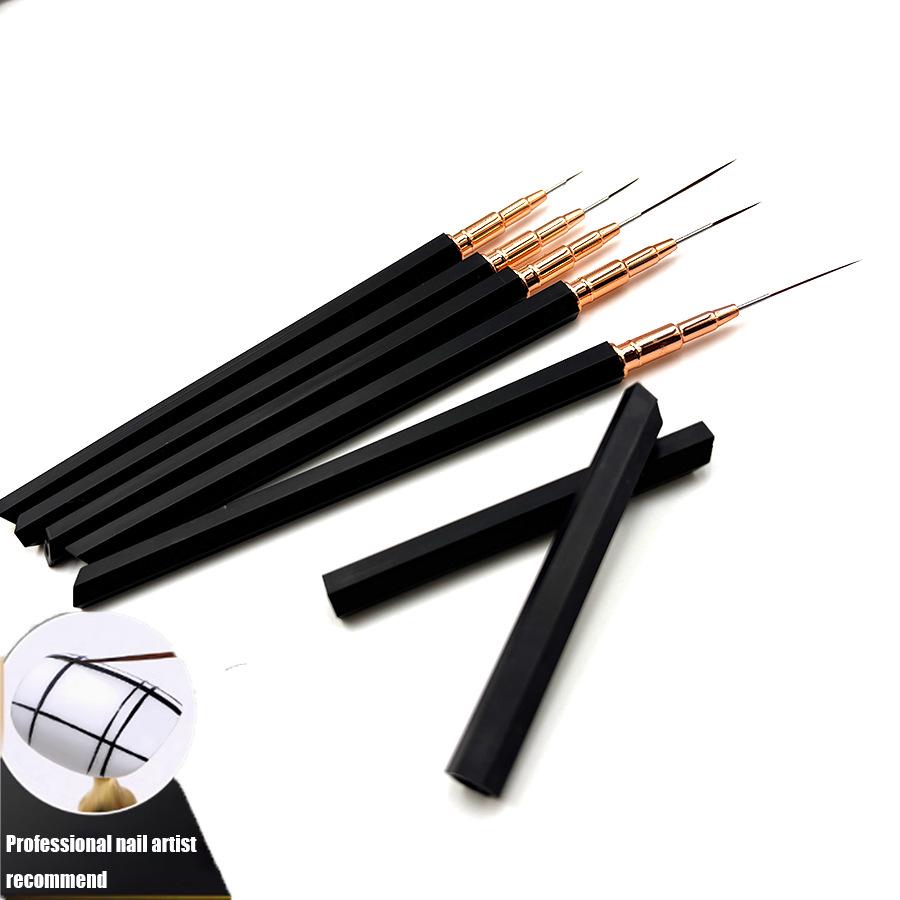 

Новый набор ручек для нейл-арта с тонким наконечником, удобным захватом и многогранным корпусом - розовый для экспертной прорисовки линий и создания дизайнов.