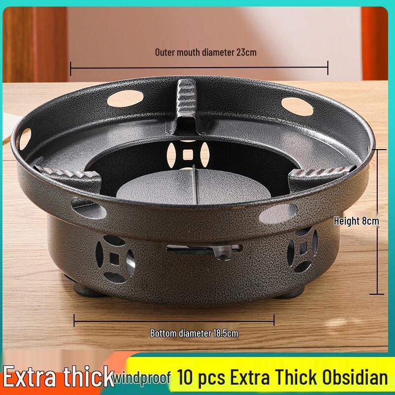 Portable Windproof Alcohol Stove Hotpot