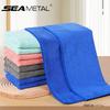 SEAMETAL 350GSM Microfiber Car Wash Towel High Density Absorbent Cleaning Cloth Car Detailing Window Glass Scratch-Free Washcloth