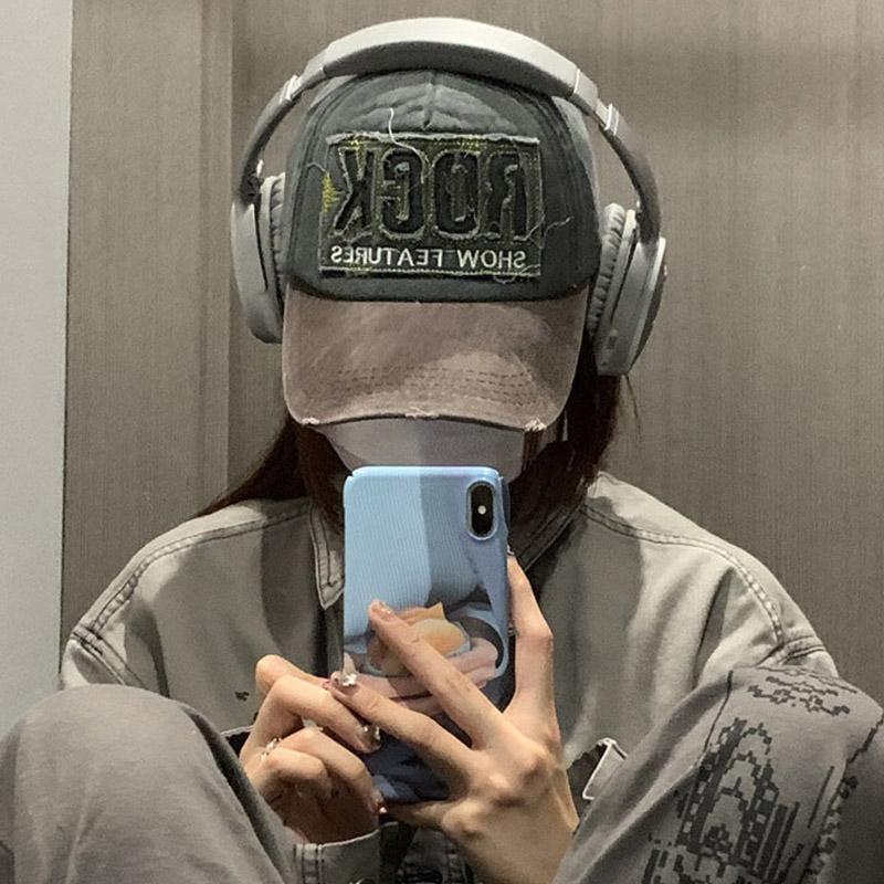 Letter Embroidery Washed Cotton Spring Summer Baseball Cap Men Women Outdoor Sports Snapback Sun Hat Hip Hop Dad Trucker Caps
