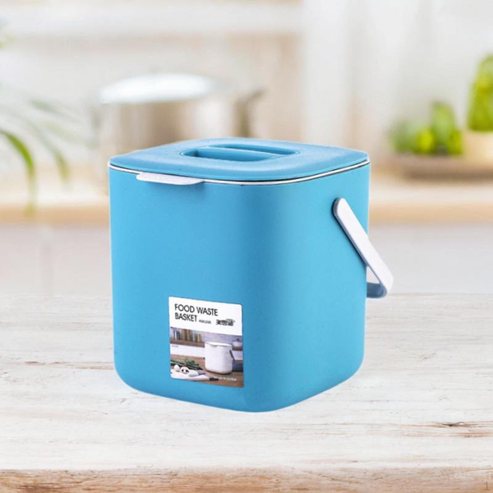 

Мусорное ведро для кухни с отсеком и крышкой