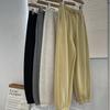 Womens Fleece Lined Sweatpants Loose Fit Tapered Pants Winter Warm Casual Trousers