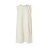 LANGZI Bow Detail Sleeveless A-Line Dress