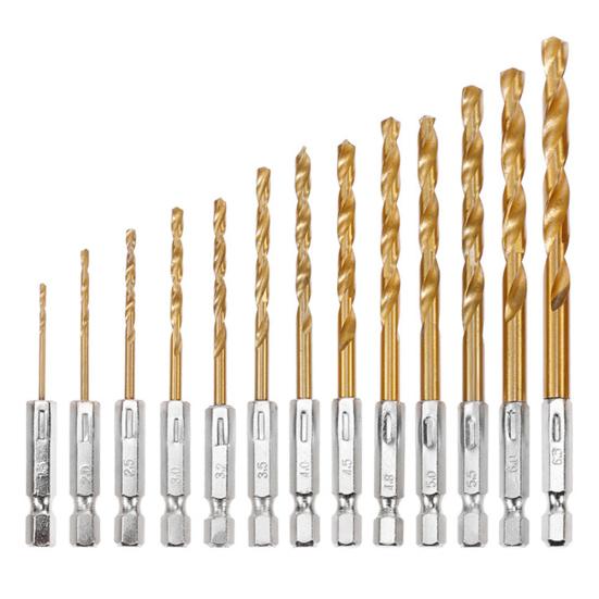 

Yousheng 13 шт. пневматическая электрическая отвертка с шестигранным хвостовиком, спиральные сверла, набор инструментов для ремонта