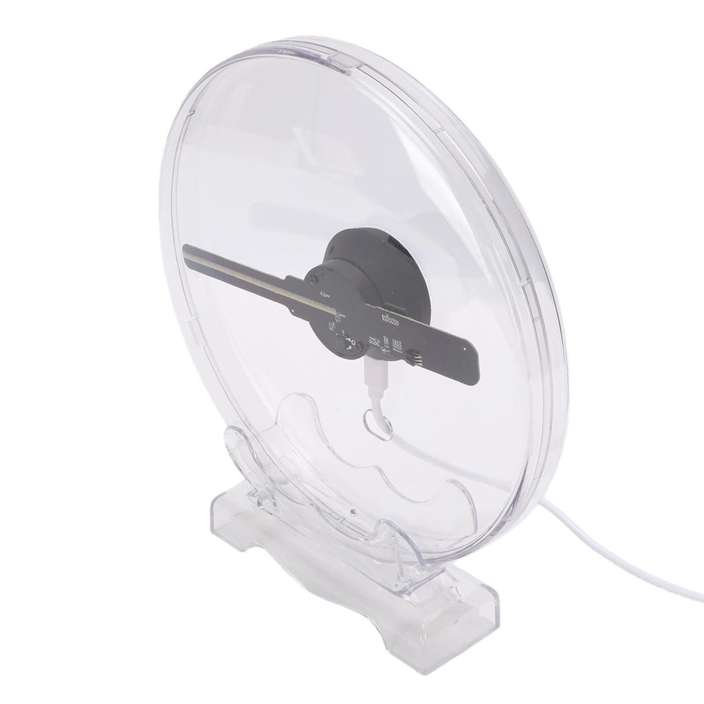 3D-Hologramm-Ventilator mit Abdeckung Desktop WiFi Holografischer Projektor Werbemaschine für kommerzielle Displays Eingebaut