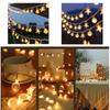 Christmas Lights Warm White For Outdoor Indoor Bedroom Garden Christmas Tree Wedding 33Ft 20Ft 10Ft Battery Operated