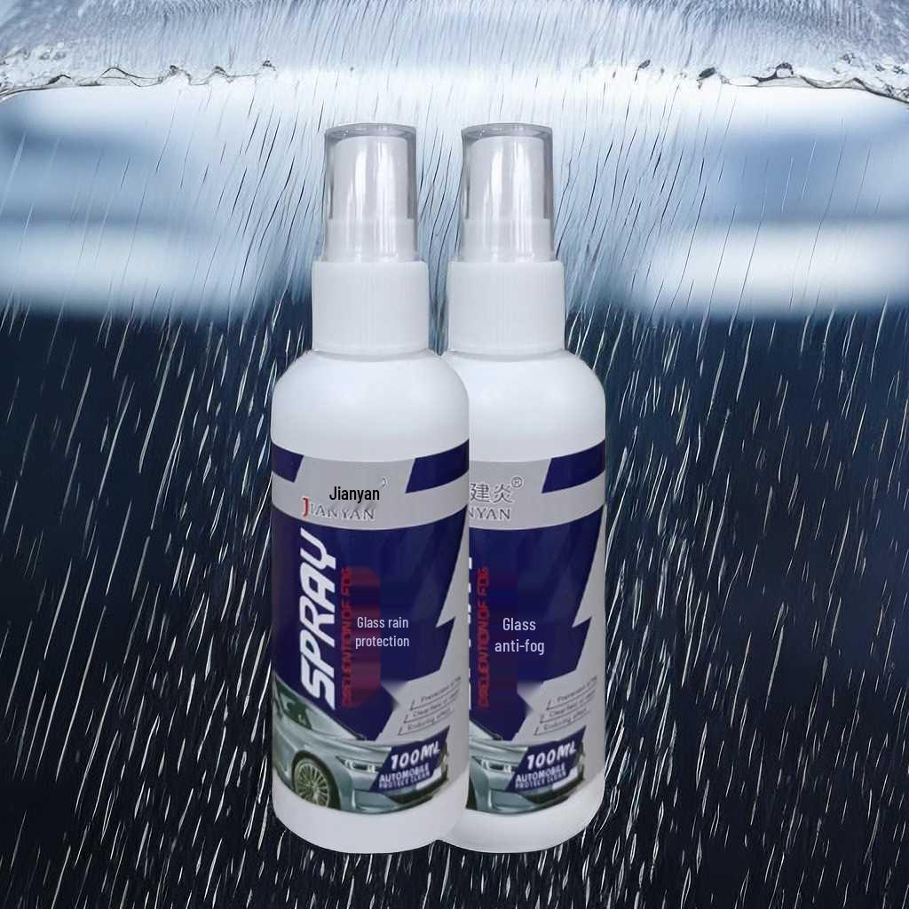 Rain & Fog Repellent: Rearview Mirror & Windshield Anti-Fog Agent