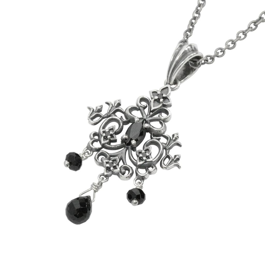 [ARTEMISKINGS] Antique Chandelier Pendant [Top Only] ak-akp0075 Silver Accessory Men's Women's Brand Jewelry Silver 925 Necklace