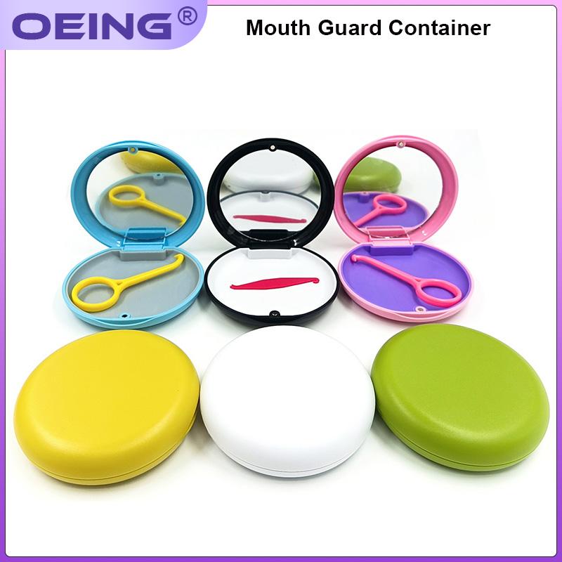 1Pc Orthodontic Case Dental Invisible Braces Retainer Box Mouth Guard Denture Storage Aligner Case Oral Hygiene Braces Organizer