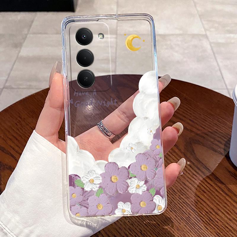 For Redmi 15 5G Redmi 15 EU Case Aesthetic Cute Cat Astroanut Soft Silicone TPU Back Cover for Redmi15 5G Transparent Phone Case
