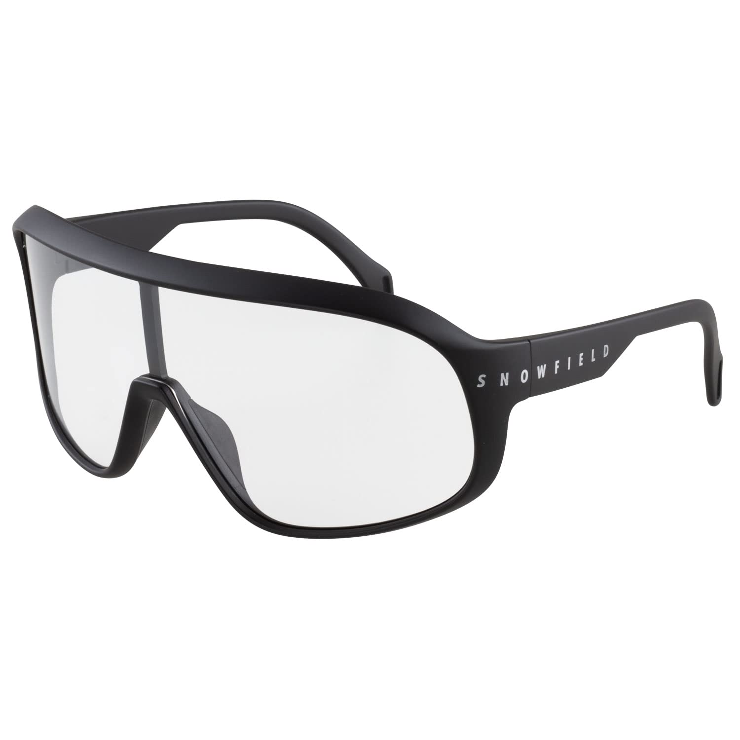 

SNOWFIELD F3 SNOWFIELD MBK Dimmable Clear to Smoke Sunglasses Matte Black [SWANS] SF-05