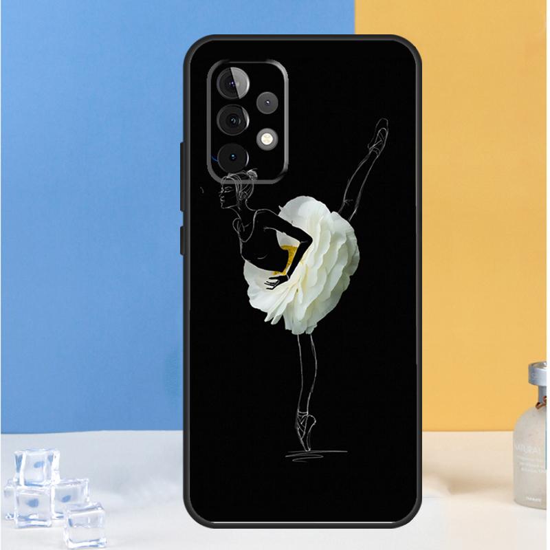 Baletka Baletní Tanec Dívka Pro Samsung Galaxy A54 A34 A14 A13 A33 A53 A36 A05 A06 A16 A32 A52 A55 A35 A15 A56 A26 Pouzdro