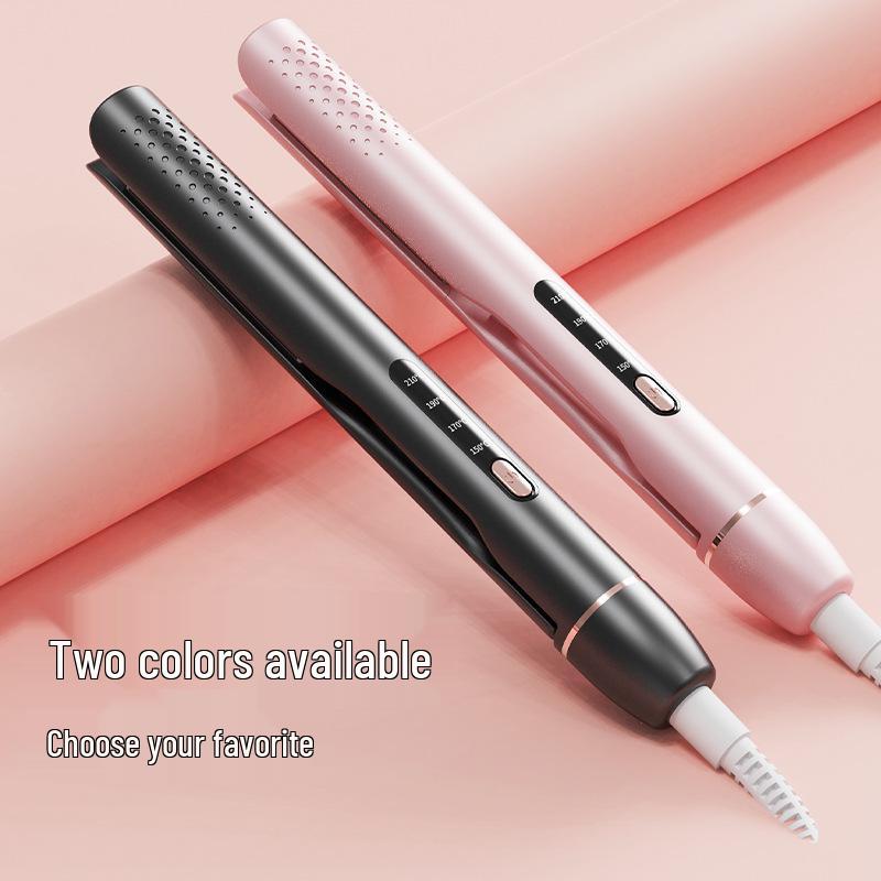 Unisex Dual-Use Hair Straightener & Curler - No Hair Damage