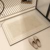 Diatom Mud Floor Mat Dirt-resistant Bathroom Floor Mat High-end Quick-drying Water-absorbing Pad Bathroom Anti-slip Pad Easy-to-maintenance Foot Mat