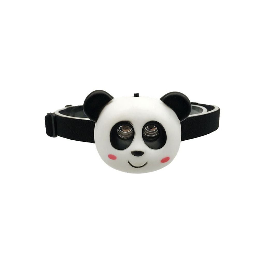 Brightest Animal Headlamp Toy Cartoon LED Flashlight Portable Headband Light  Girls