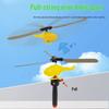 Kids' Pull String Power Helicopter Bamboo Dragonfly Outdoor Toy