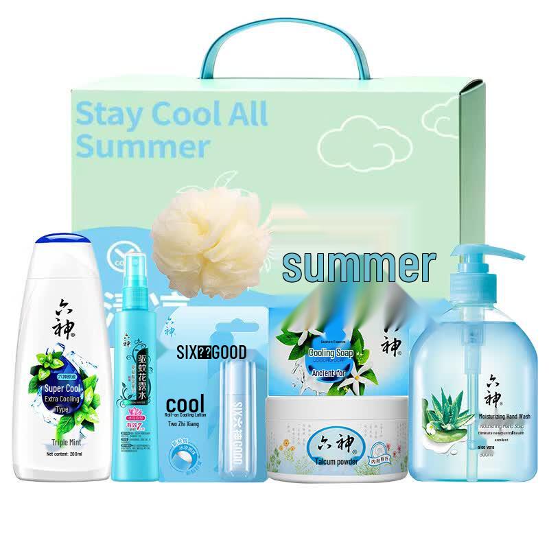 Liushen Summer Cooling & Heatstroke Relief Set