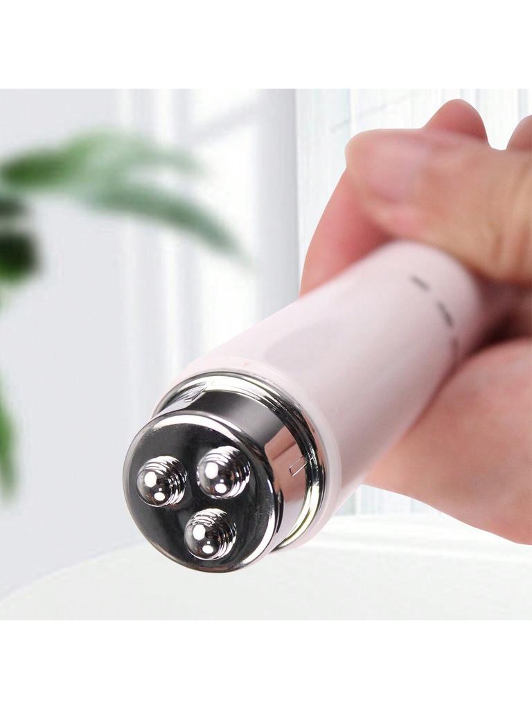 1PC Beauty Device - Eye/Face Massager (White, Black, Blue, Pink), Relieves Dark Circles, Eye Bags, R