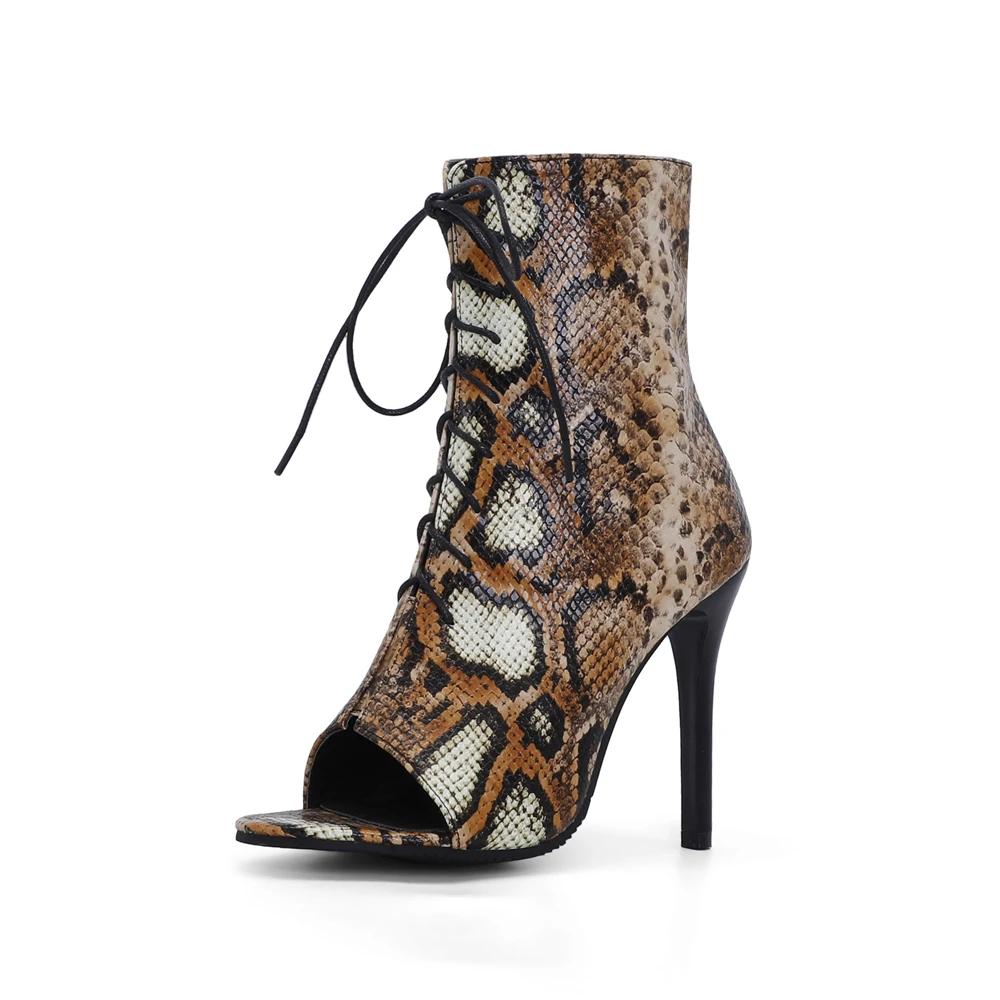 

Мода Женская Мода Летние Сапоги Открытый Носок высокий каблук Сандалии Гладиатор На шнуровке Повседневные 10СМ Шпилька Вечеринка Ботильоны 32-43 Черный 34