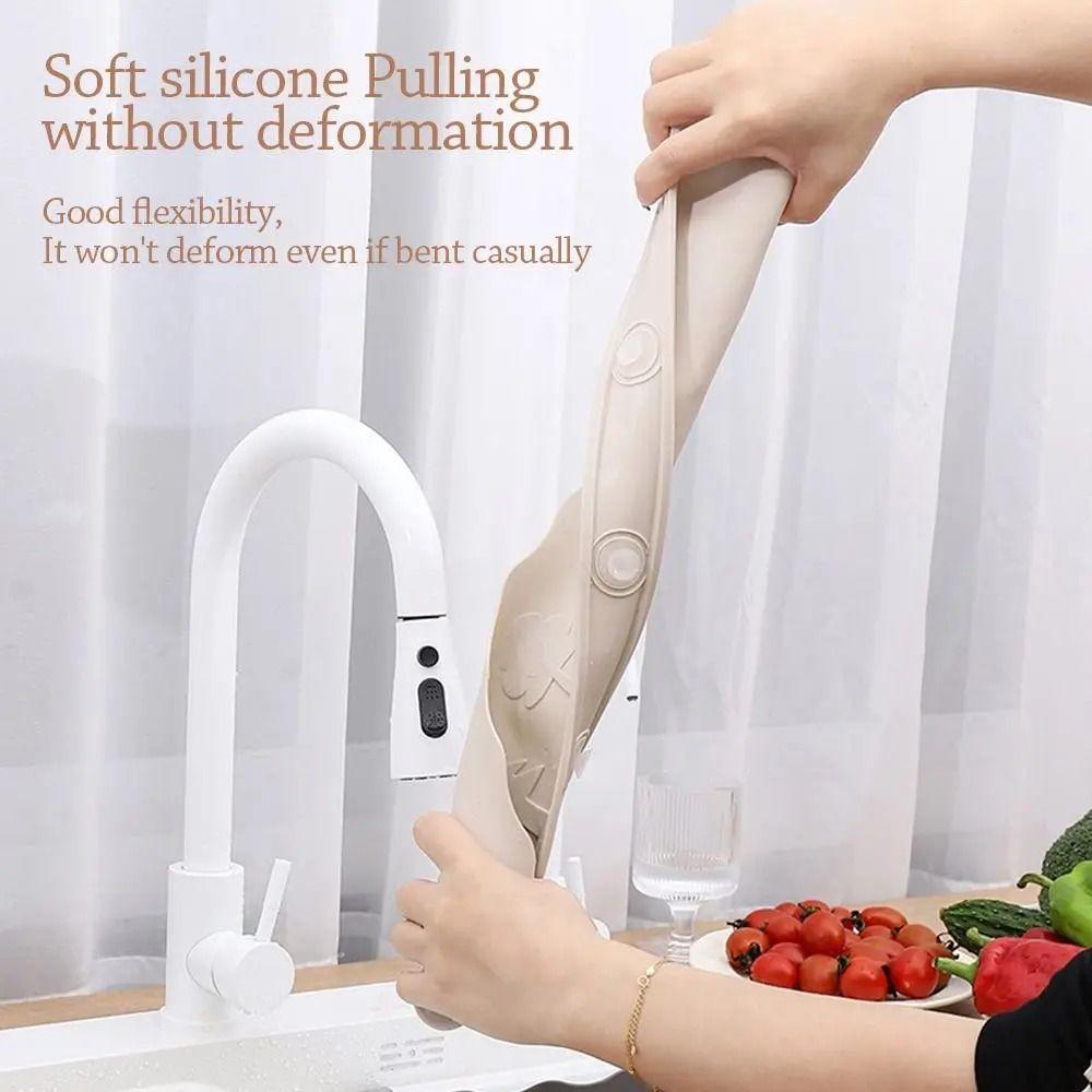 Flexible Sink Splash Guard Soft Water Blocking Board Kitchen Water Baffle  Kitchen Gadgets