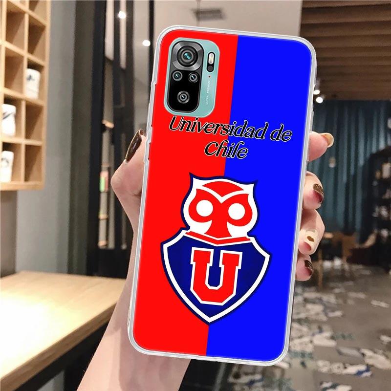 

De Chile U-University Logo Soft Phone Case For Xiaomi Redmi 14C 13C 13 12C 12 10C 10 10A 9C 9 9A 9T 8 8A 7 7A 6 Pro K70 K40 K20 Redmi 14C