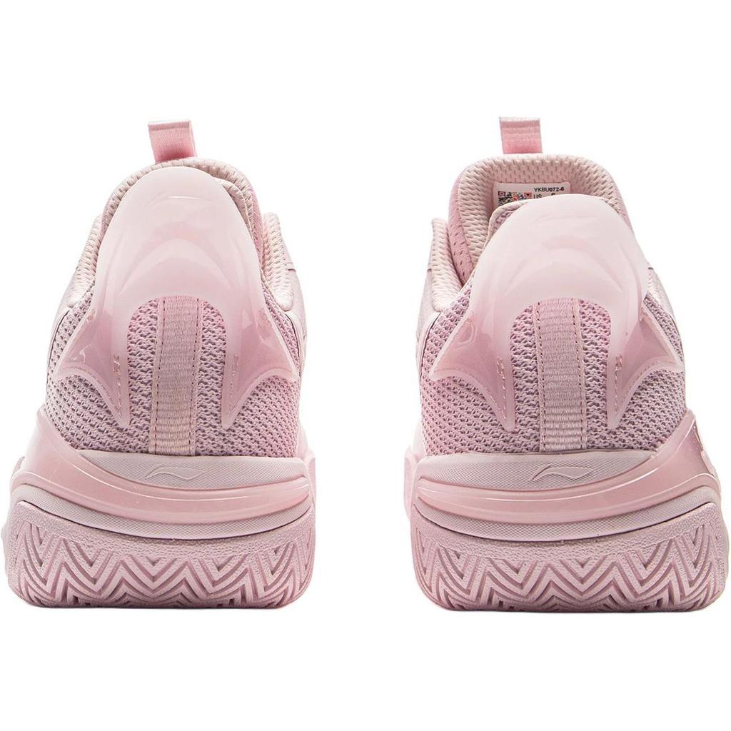 Li Ning Kids Wind Shadow 2.0 Sweet Pink Cream Basketball Shoes Men sneaker YKBU072-6
