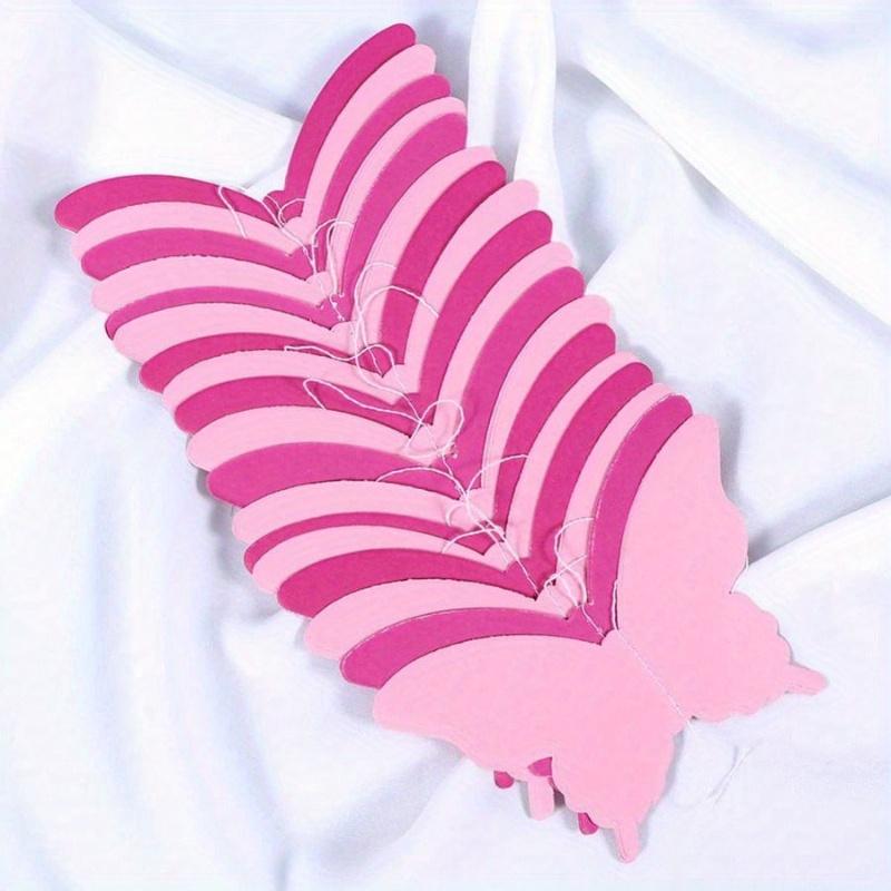 Banner Decorative Paper Garland for Wedding, Birthday & Theme Decor Hanging Garland Paper Bunting Banner Party Decorations Wedding Shower Home Decor