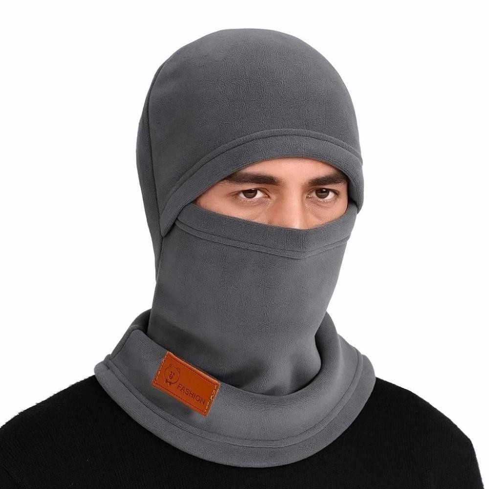 Thermische Gesichtsbedeckung Winter Fleece Sturmhaube Kältefest Moto Vollgesichtsmaske Warme Radmütze Sport