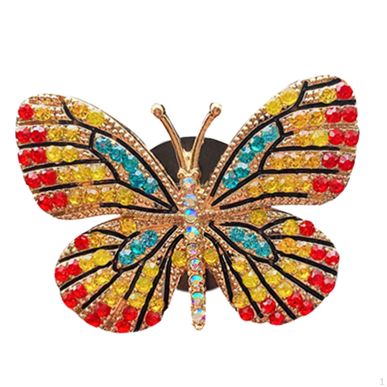 

Зажимы для воздуховодов Bling Butterfly, зажим для освежителя воздуха в машину, кондиционер Red