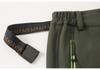 Men's and Women's Plus Size Slim Fit Fleece-Lined Waterproof Windproof Winter Mountaineering Pants