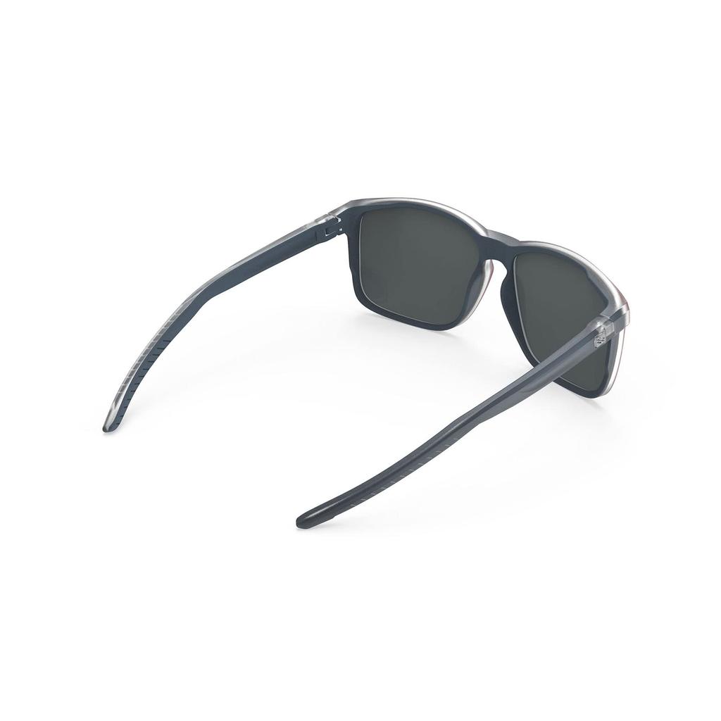 RUDY PROJECT Sunglasses Overlap Ice Blue Metal Matte Frame Multi Laser Red Lens 58mm SP773853-0000