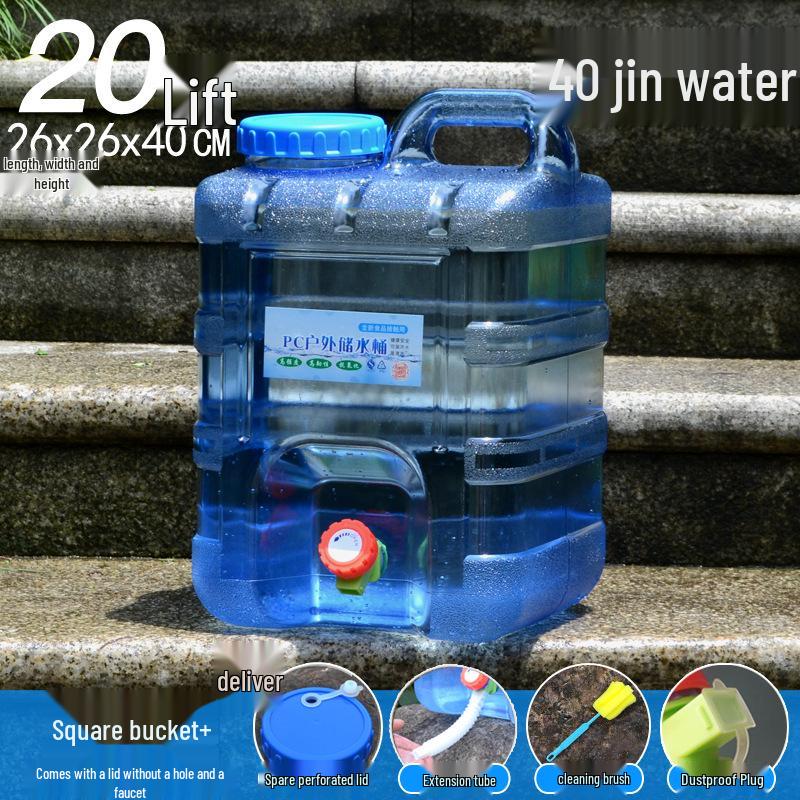 Large Capacity Outdoor Car Water Storage Tank for Drinking and Household Use
