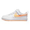 Nike Court Borough Low Recraft PS Bianco Crema Pesca Scarpe da Ginnastica per Bambini DV5457-119