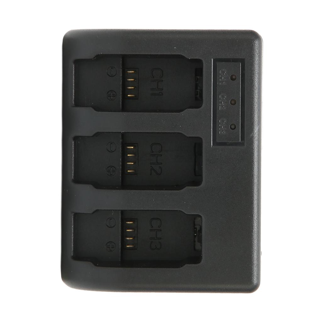 801 Camera Battery Triple Charger Portable 3 Channel USB Charger for AHDBT‑801 Battery
