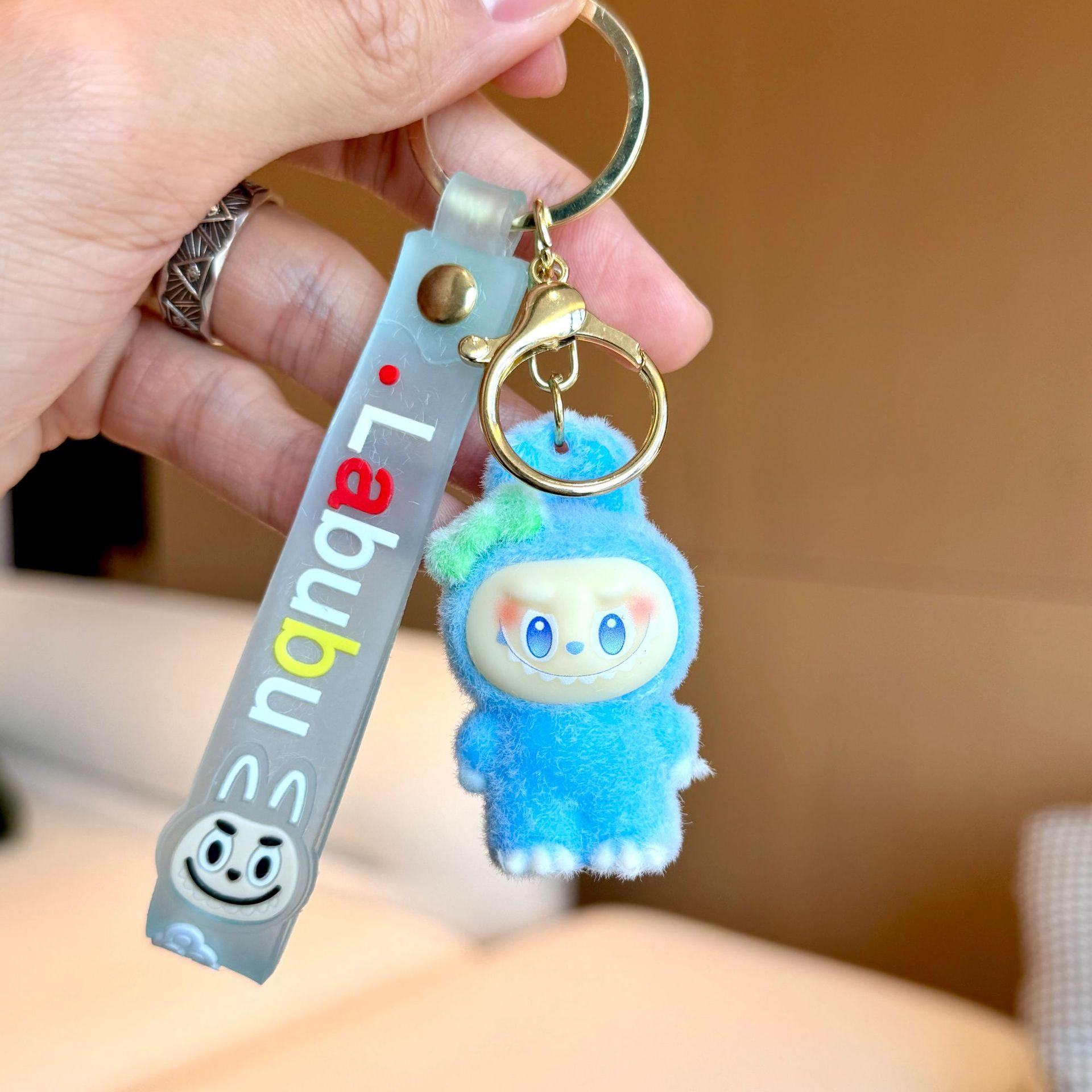 Креативный мультяшный фликовый брелок-подвеска Милый маленький подарок Брелок