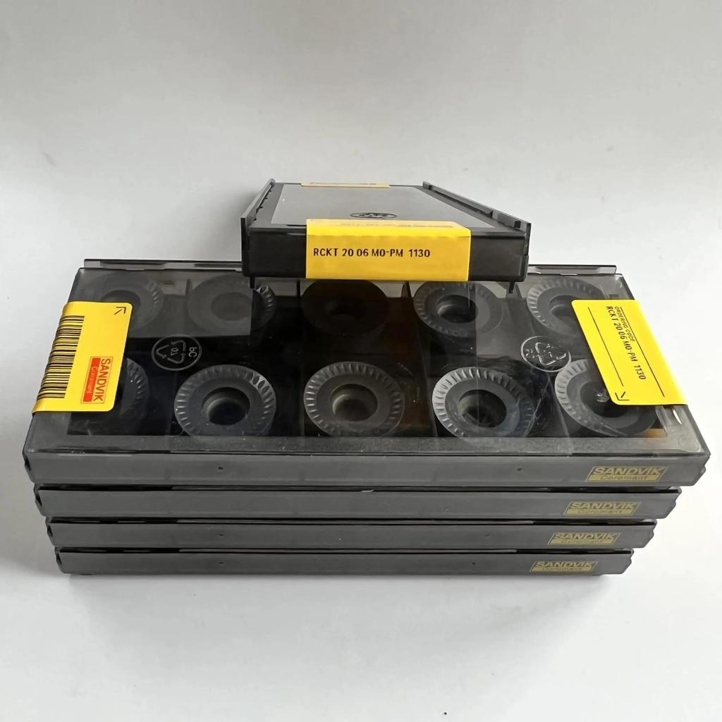 Original Sandvik / RCKT2006M0-PM 1130 / CNC Lathe Carbide Blade 10 PCS