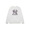 New MLB New York Yankees Sweatshirts Unisex Ecru 3AMTM0234-50CRD