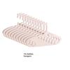 Multi-Functional Retractable Children's Clothes Hanger Baby Drying Rack With Pants Clip Infant Clothes Drying Hanger
