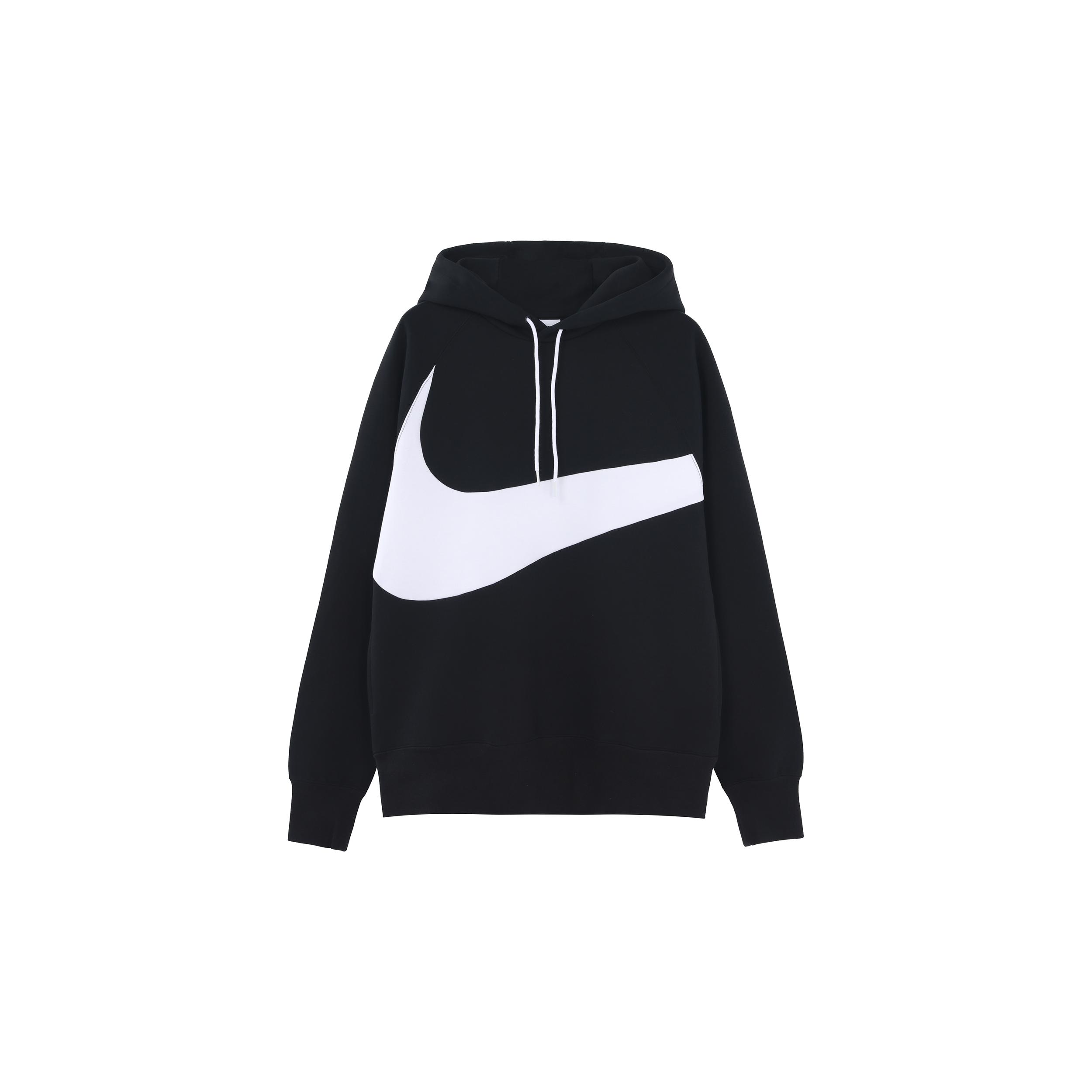 Nike Sweatshirts Men`s Black Hooded Moderate