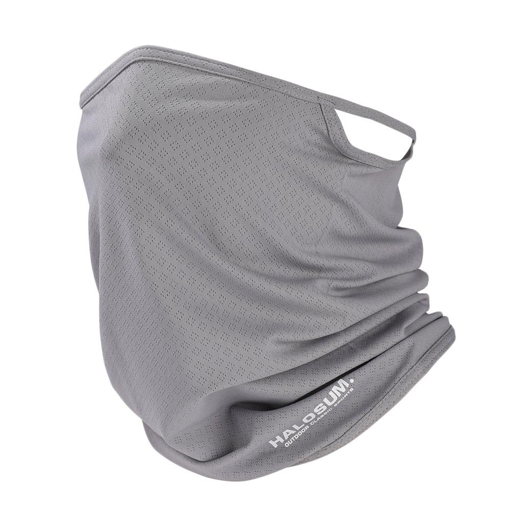 Ice Silk Mesh Face Cover Sun UV Protection Cool Tube Scarf Fashion Bike Motorcycle Mask  Hiking