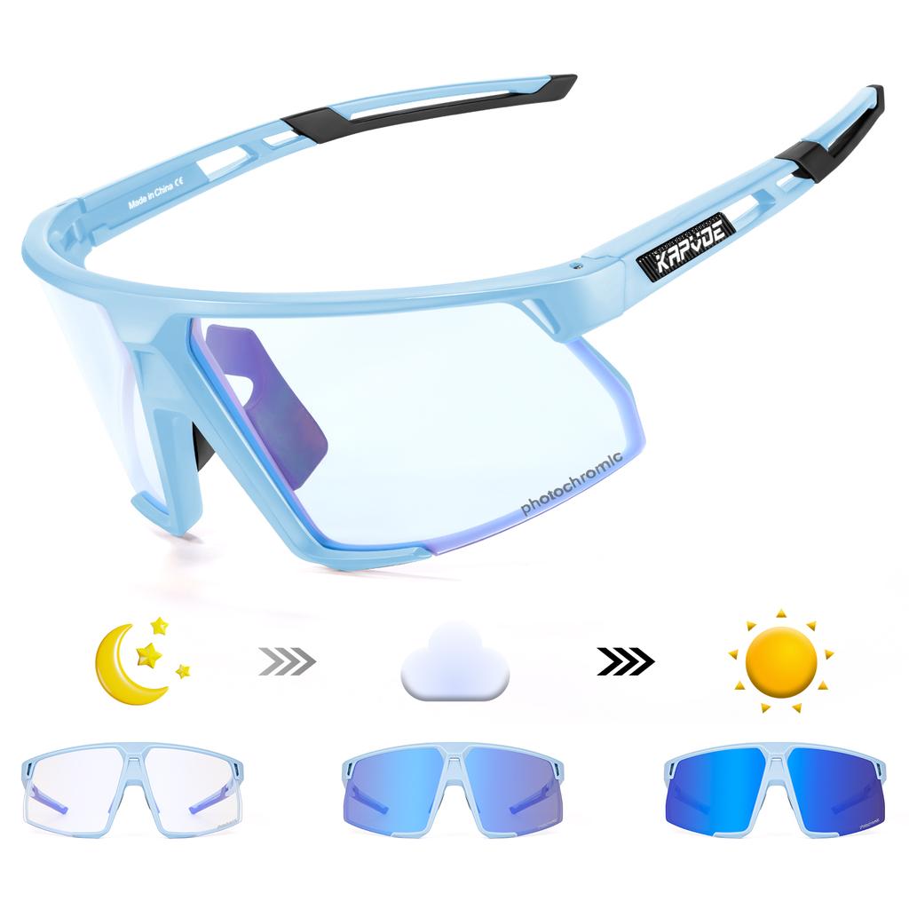 Kapvoe Cycling Polarized Sunglasses for Men Women Luxury Glasses Driving Cycling Golf Bike Glasses Fashion Shades Hiking Eyewear