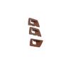 BMW 5 Series Interior Armrest 7-Piece Set RHD (Red Brown)