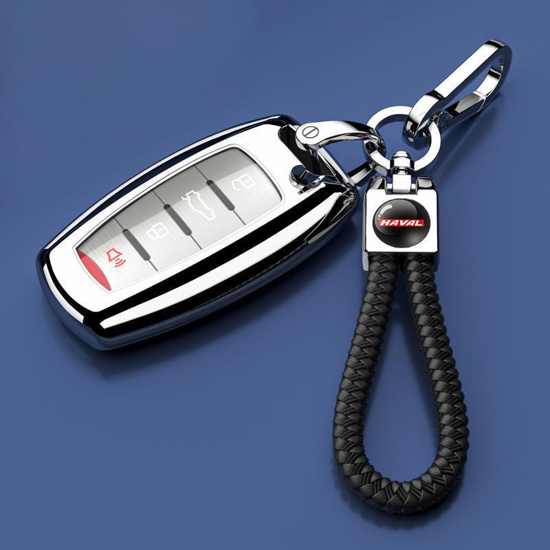 Haval F7 Key Case: Full Protective Shell with Buckle for 19/20 Great Wall Models – Stylish for Men & Women.