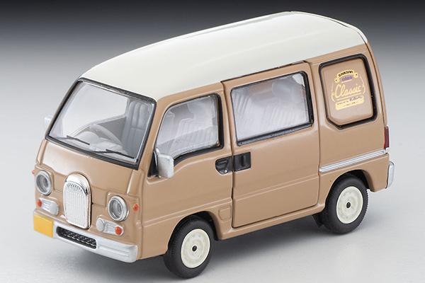 Tomica Subaru Sambar Dias Classic 1994 Model Diecast (Sepia/White) LV-N249c [Tomix 1/64 Car] [Time]