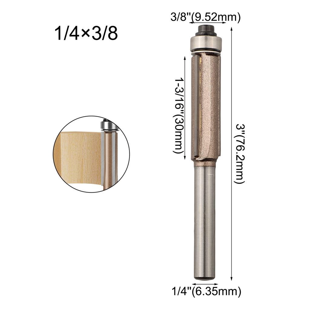 1 4in Shank Bit Wood Router Bit Industrial Grade Router Bit Compatible Engraving Machine Bit Power Tool Accessory