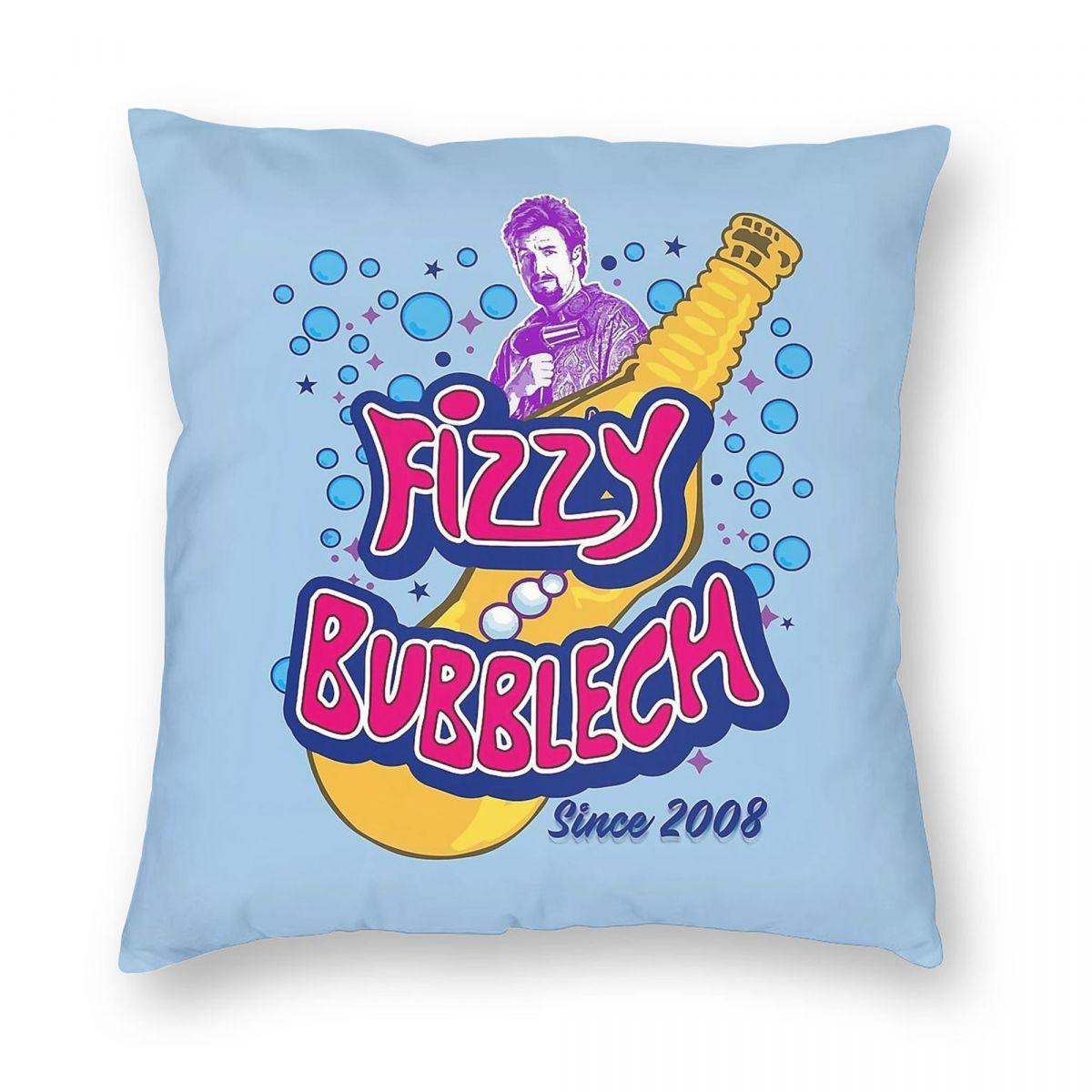 

Zohan Adam Sandler Fizzy Bubblech Square Pillowcase Polyester Linen Velvet Creative Zip Decorative Sofa Cushion Cover 12x12Inch