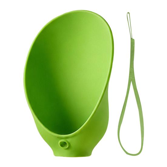 Leak-proof Dog Water Feeder Bottle Adapter, Silicone Foldable Pet Drinking Cup, Portable Spill-proof Bowl Feeder, Leak-Proof Dispenser for Standard